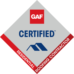 GAF Certified residential roofing contractor